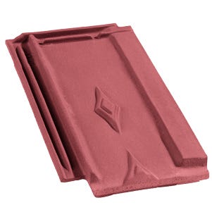 LOZENGE-SHAPED Ste Foy finishing tile, right side main product photo