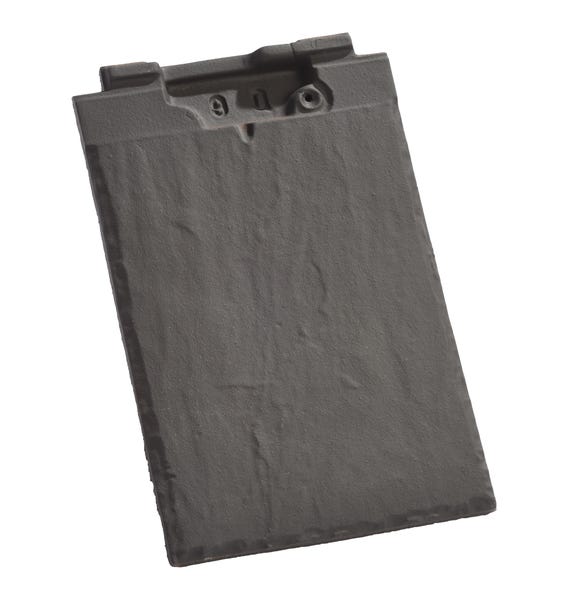 Left hand finishing tile BEAUVOISE GRAPHITE Slate main product photo